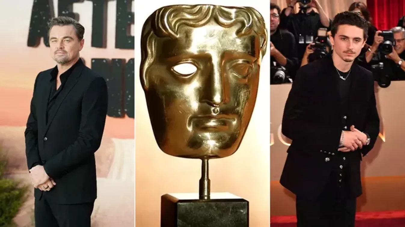 Itt vannak a 2026-os BAFTA jelöltek: Leonardo DiCaprio és Timothée Chalamet megint megküzdenek!