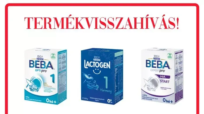 Visszahívták a Nestlé több csecsemőknek szánt tápszerét is