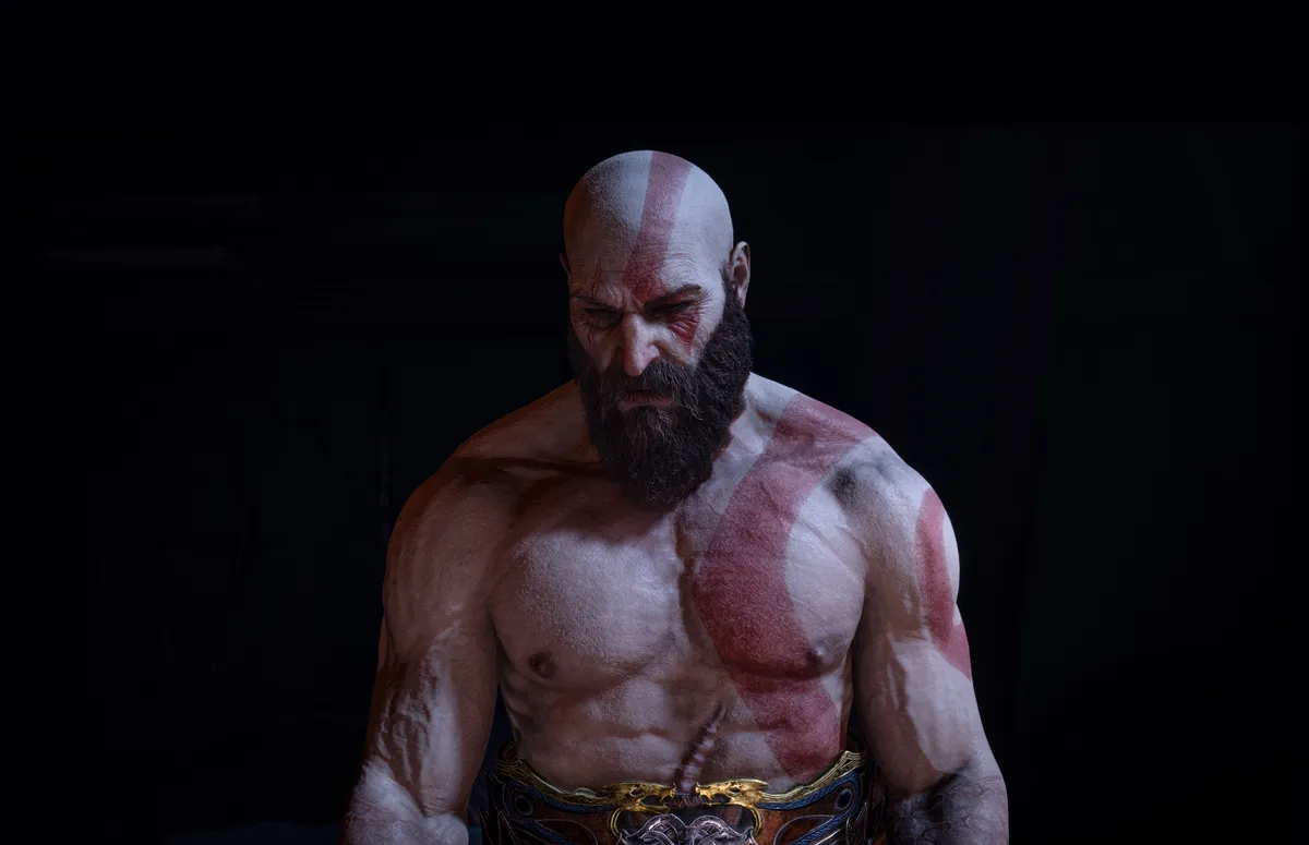 Ryan Hurst Kratos,God,Of,War,Isolated,3d,Illustration,,14,Aug,,2023,