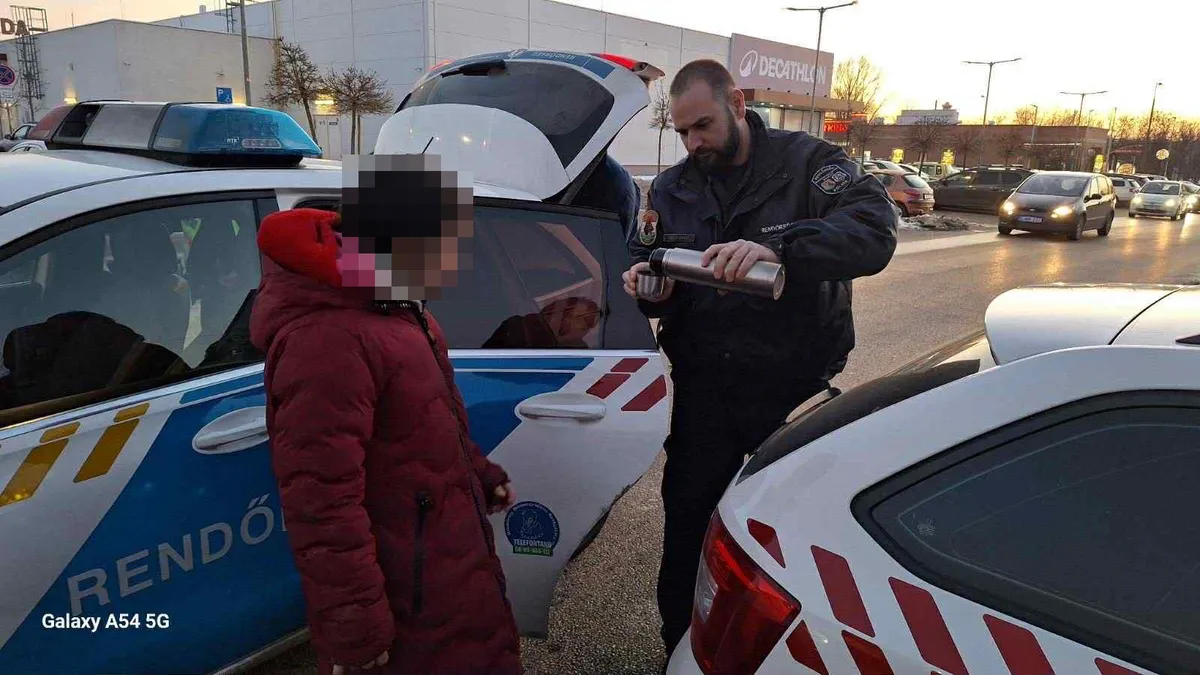 Órák alatt megtalálták az eltűnt személyt a rendőrök.