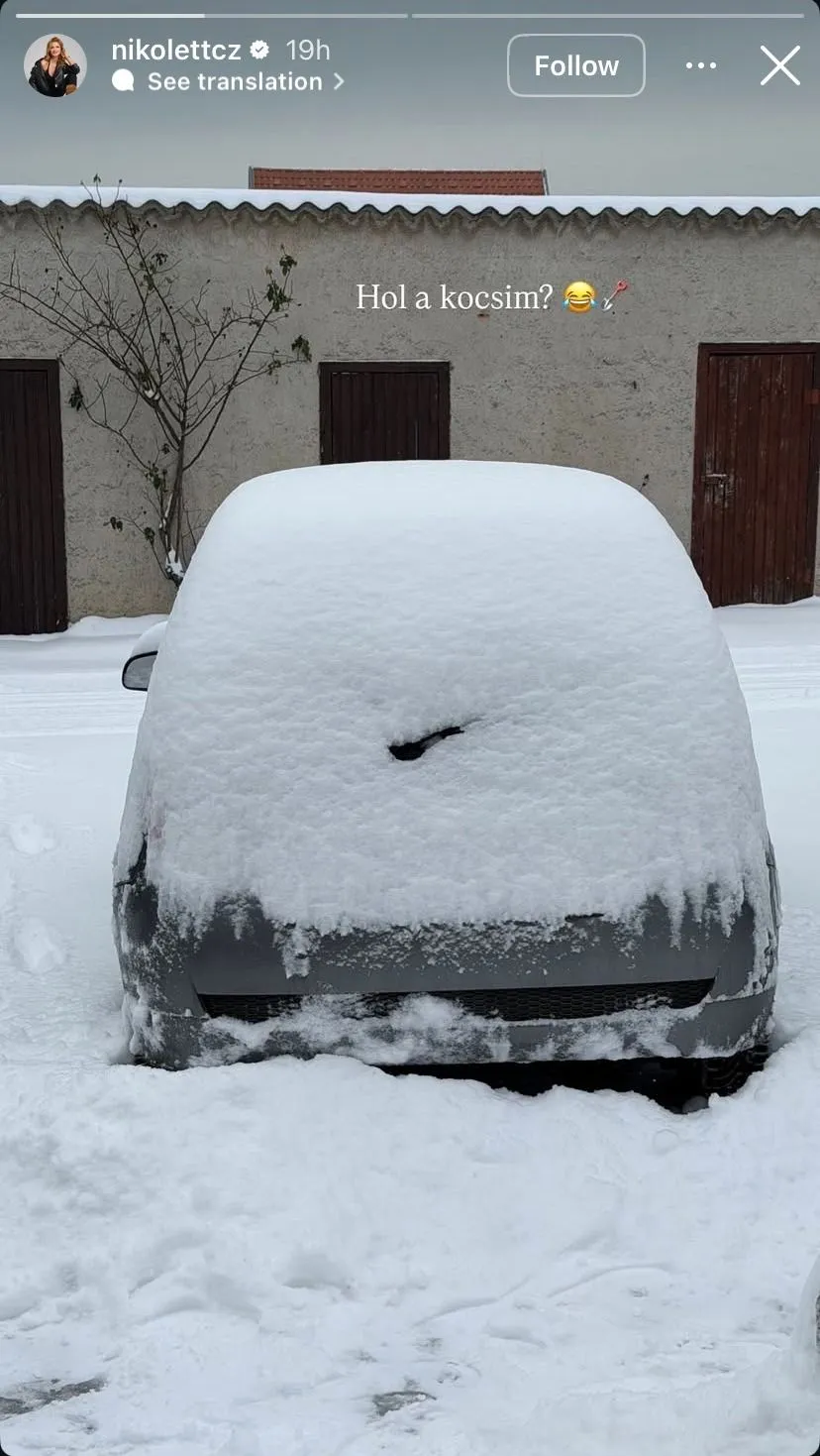 A Next Top Model Hungary versenyzőjének meggyűlt a baja az autózással
