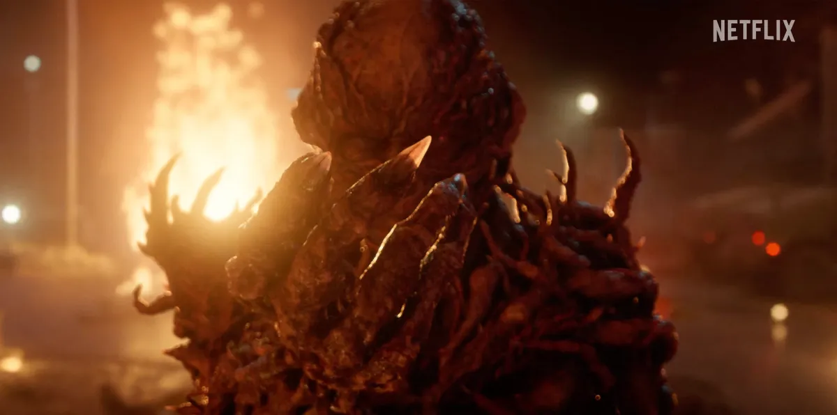 Jamie Campbell Bower Vecna szerepében a Stranger Things sorozatban.