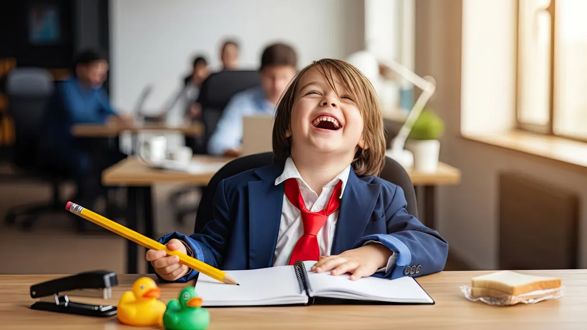 Egy alsós kisgyerek kitölti a helyesírási kvízt. 