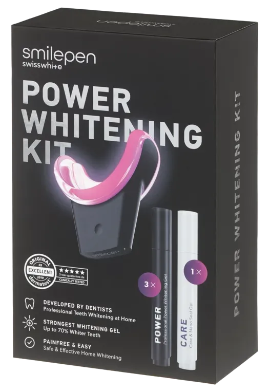 Intenzív fogfehérítő kezelés LED gyorsítóval