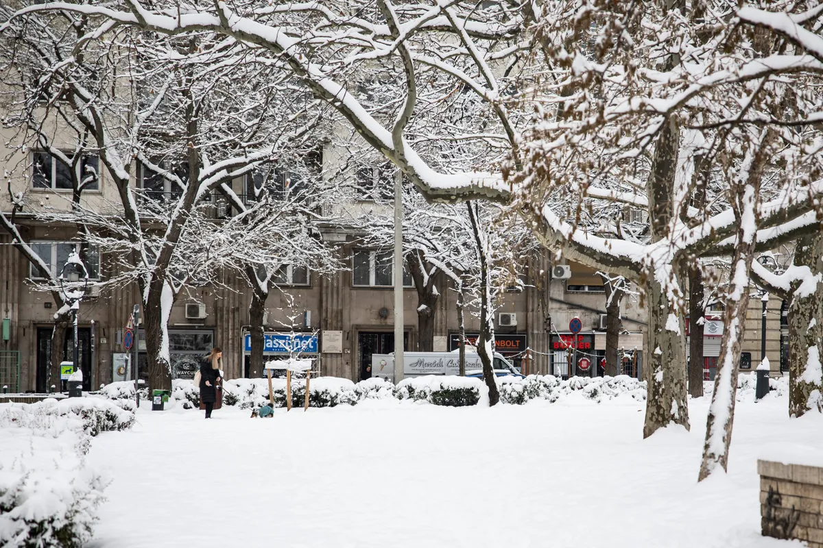 2026.01.07 Budapest / Havazás / Hó