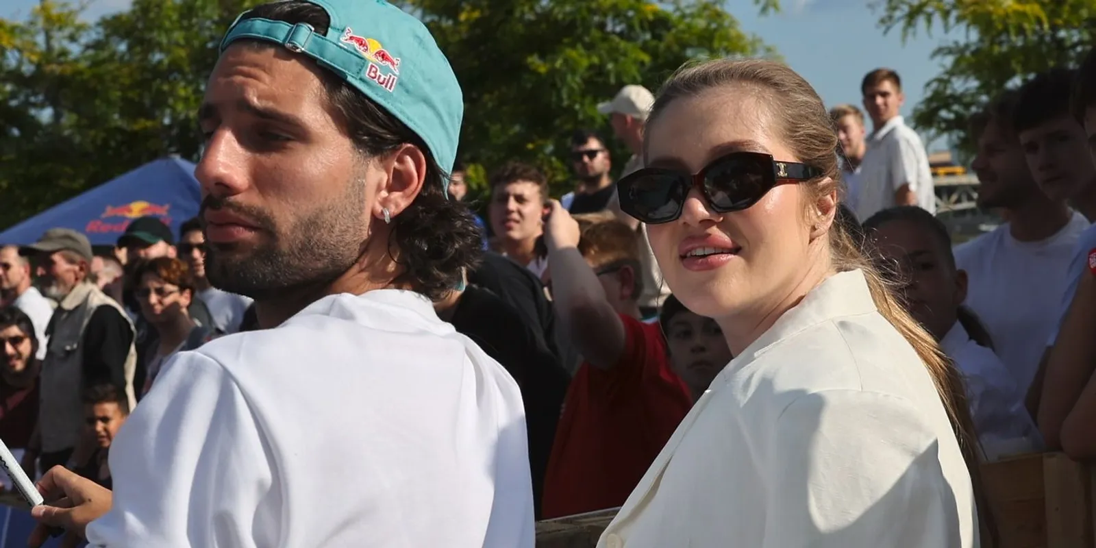 Szoboszlai Dominik helyett vele utazott Dubajba Buzsik Borka