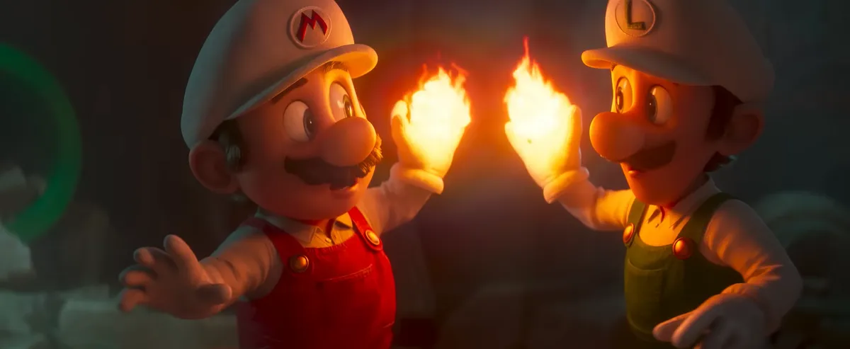 Jelenet a Super Mario Galaxis: A film második előzeteséből