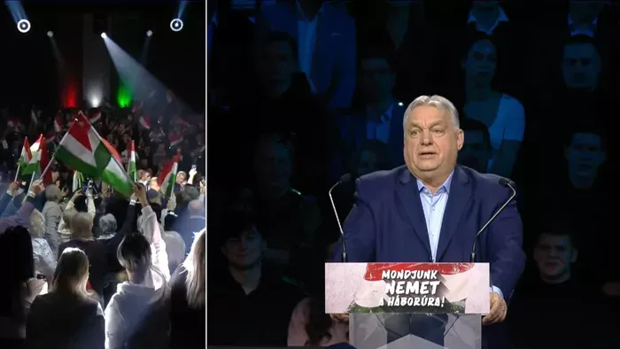 Háborúellenes Gyűlés: erről beszélt Orbán Viktor Hatvanban