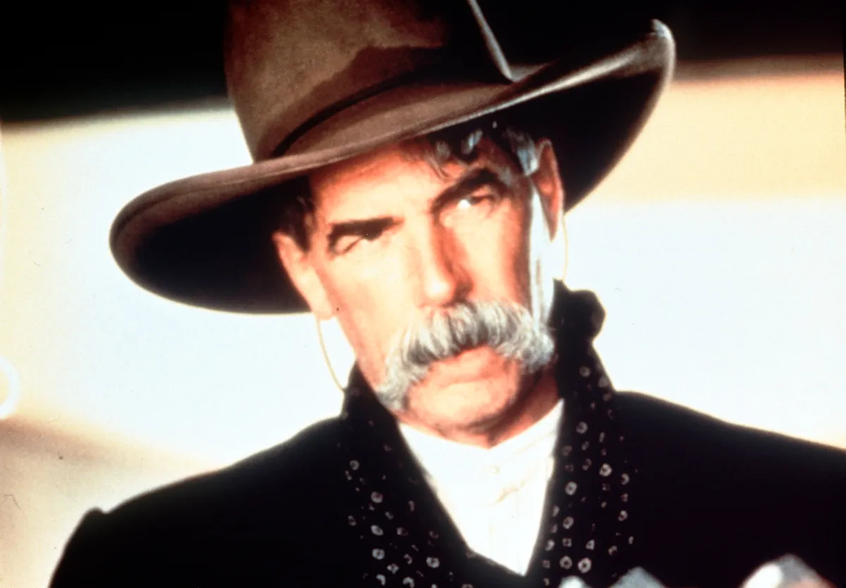 Sam Elliott a Fuss, szaladj, menekülj című filmben.