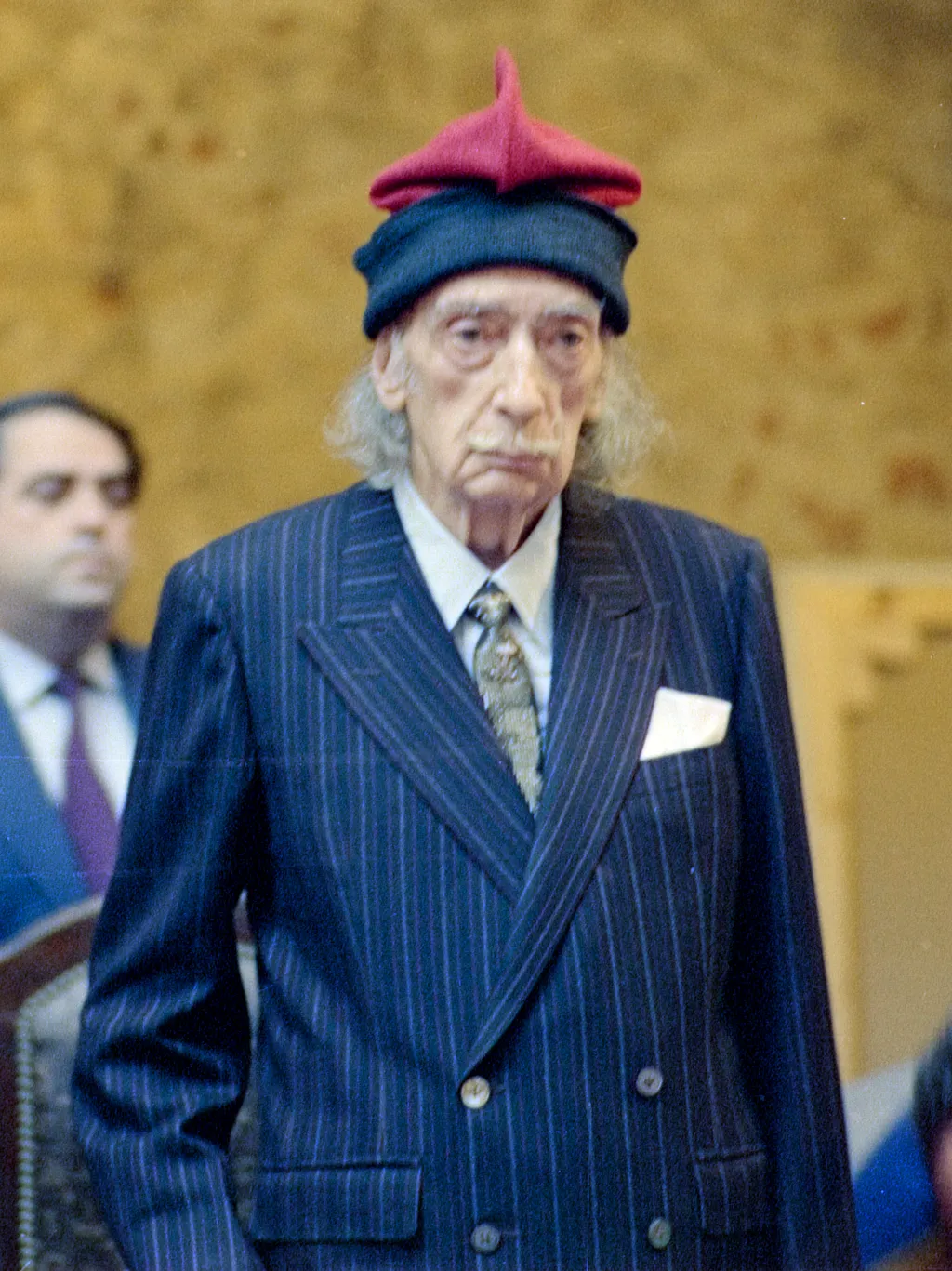 Az idős művész 1981-ben, 77 éves korában.