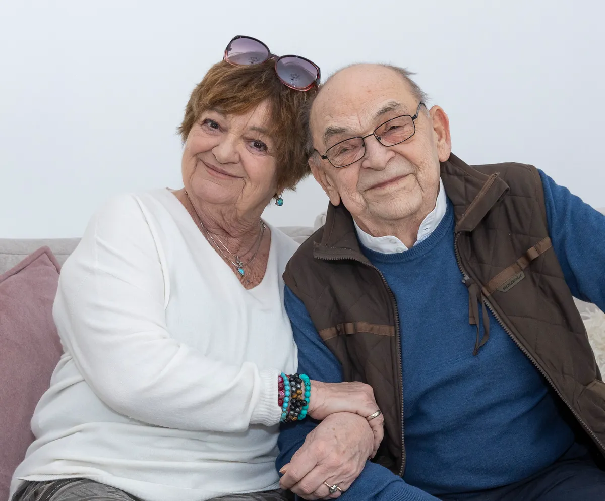 Voith Ági Bodrogi Gyula színművészek