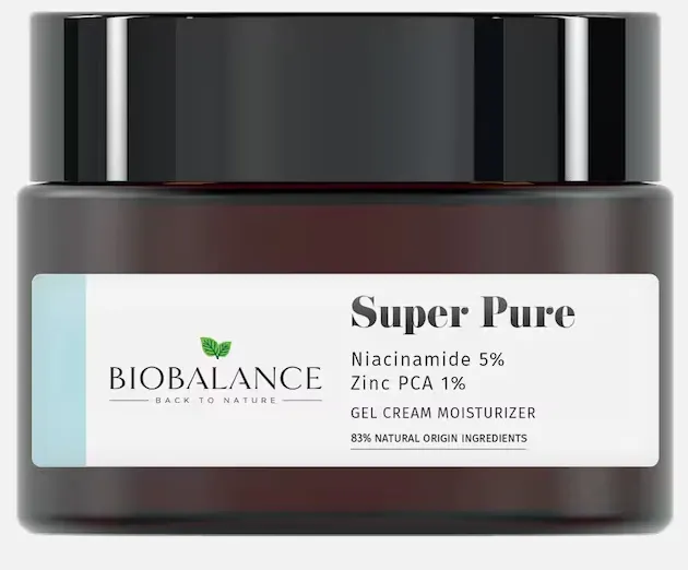 Zsíros bőr ellen: szuper hidratáló gélkrém niacinamiddal és cinkkel.