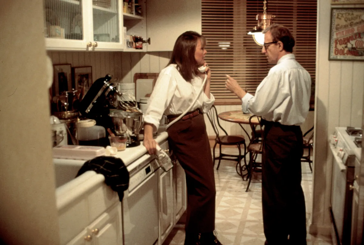 Diane Keaton és Woody Allen a Rejtélyes manhattani haláleset című filmjükben.