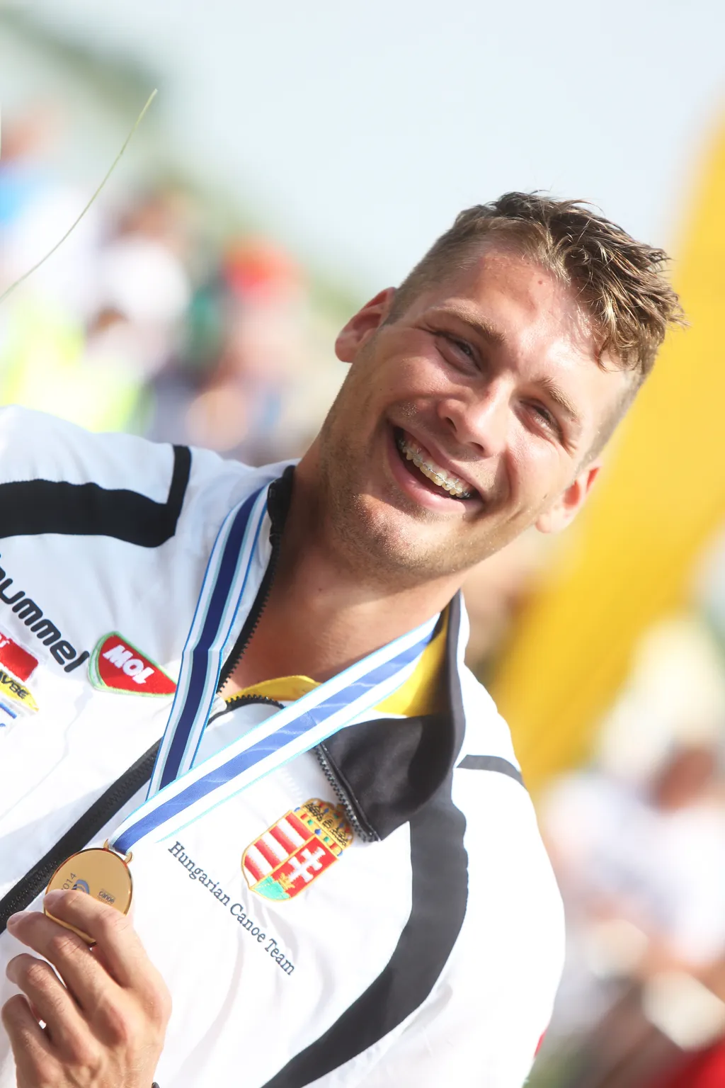 Szeged 20140525 Kajak Kenu 2014 Tavasz Világkupa VK Dudás Miklós portré 
Fotó: Tumbász Hédi Nemzeti Sport