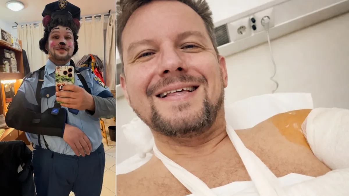 Peller Károly balesete után még lejátszott egy előadás, majd másnap fordult szakorvoshoz