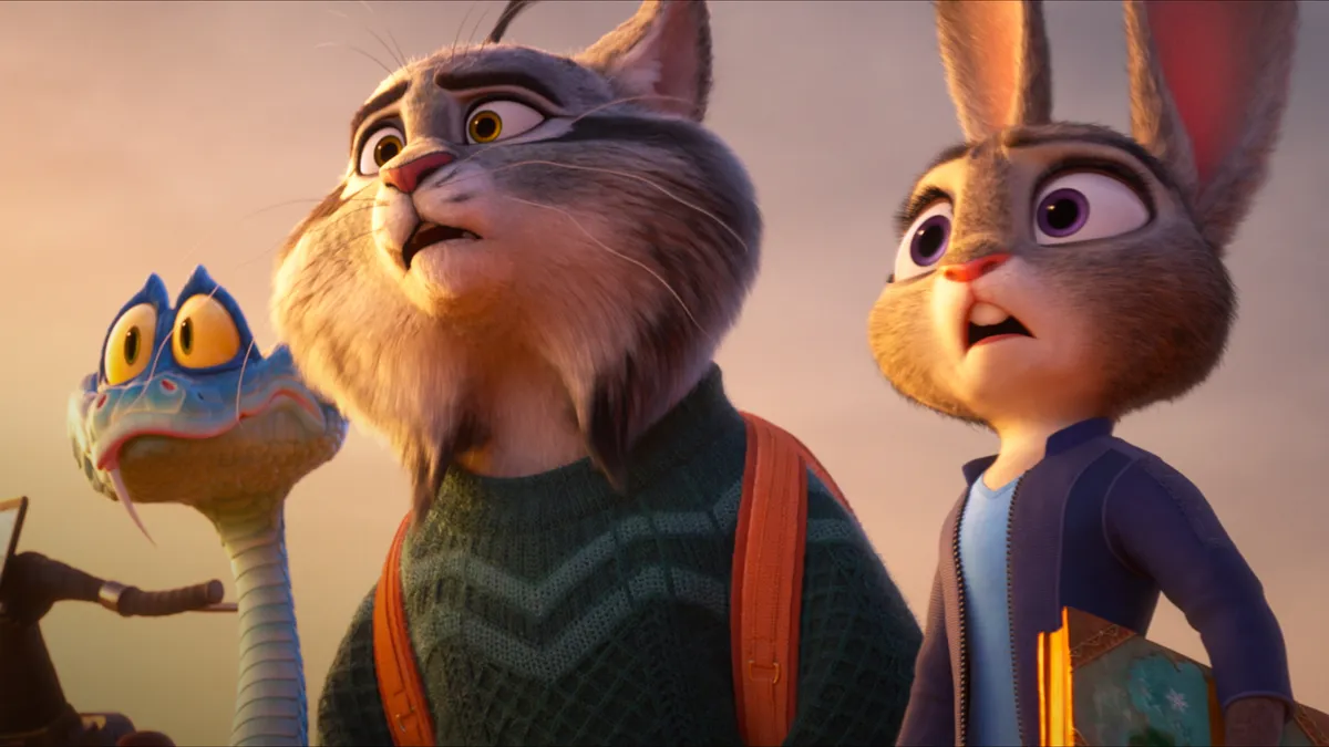 Jelenet a Zootropolis 2 című filmből