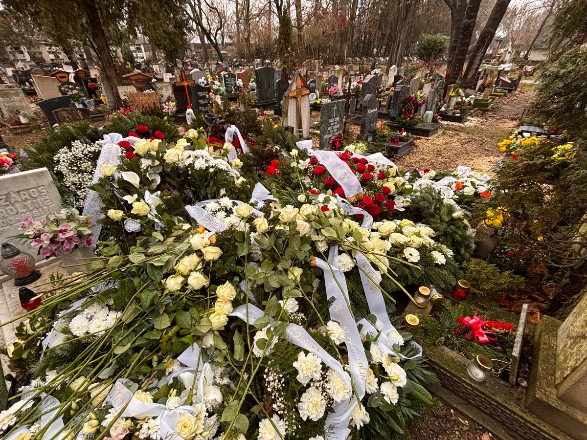 Dudás Miki temetés 2026.01.30
Sír