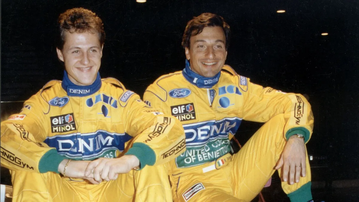 Formel 1: Michael Schumacher 1993 auf einem "Trabant