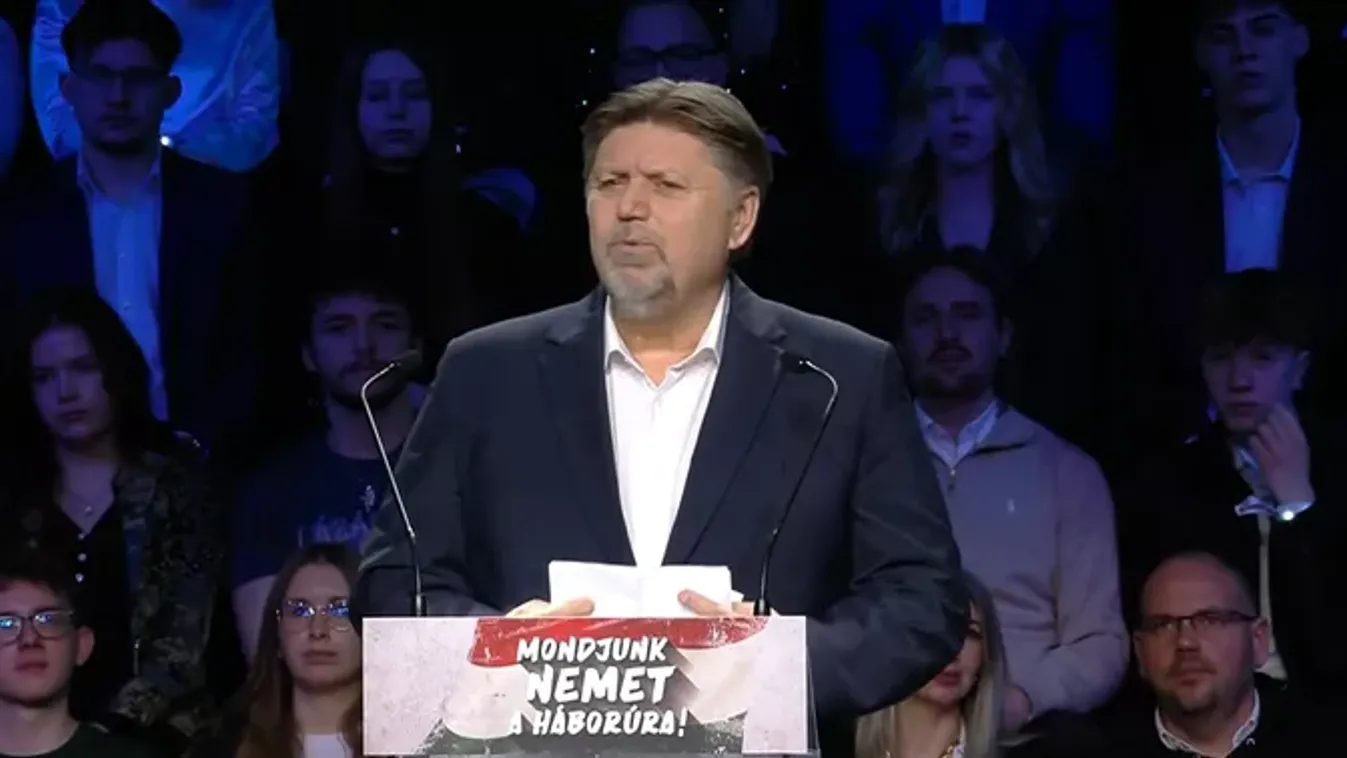 "Sorsot választunk, nem képviselőket" - Gelencsér Attila megrázó családi történetet mesélt