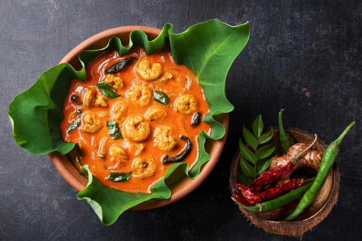 mangós curry Keralából.