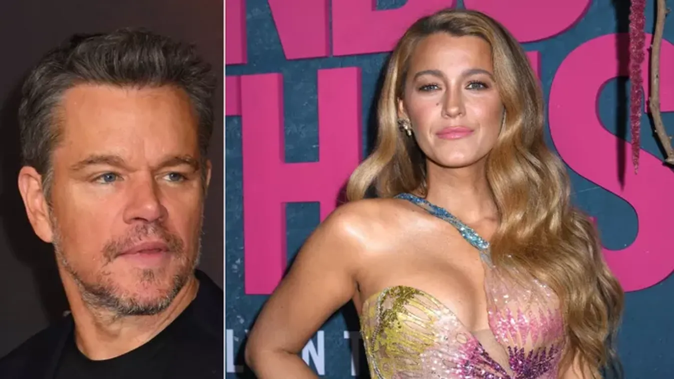 "Majdnem belehaltam" – Hullanak a csontvázak a szekrényból: Blake Lively még Matt Damonnek is kifakadt a Velünk véget ér botrányról