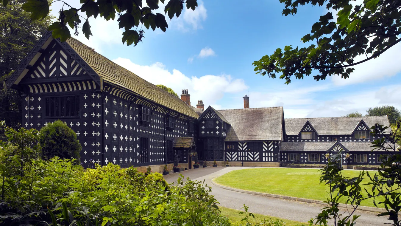 Samlesbury Hall Lancashire egyik legkülönlegesebb látnivalója. 