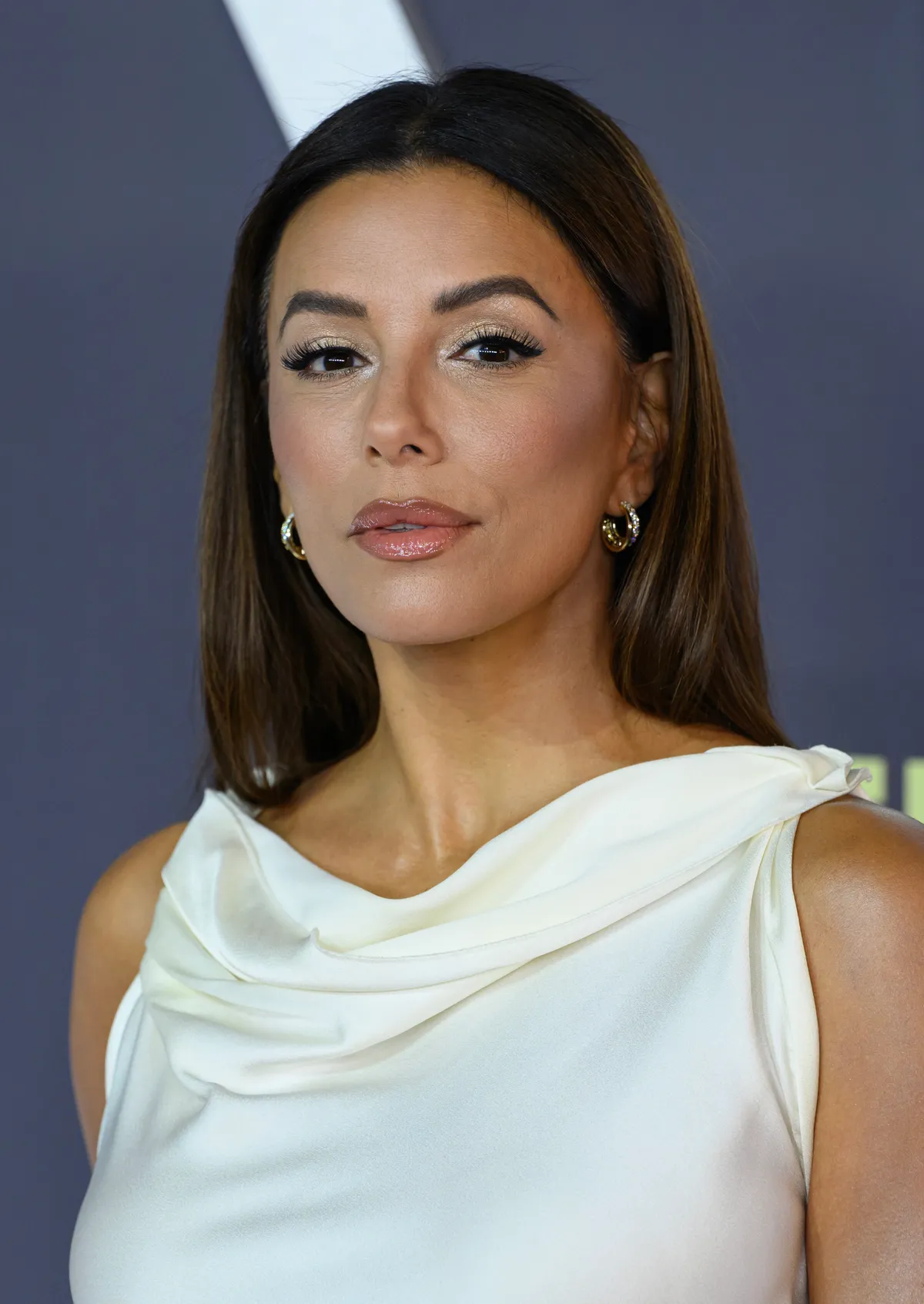 Eva Lonoria a Victoria Beckham dokumentumfilm premierjén.