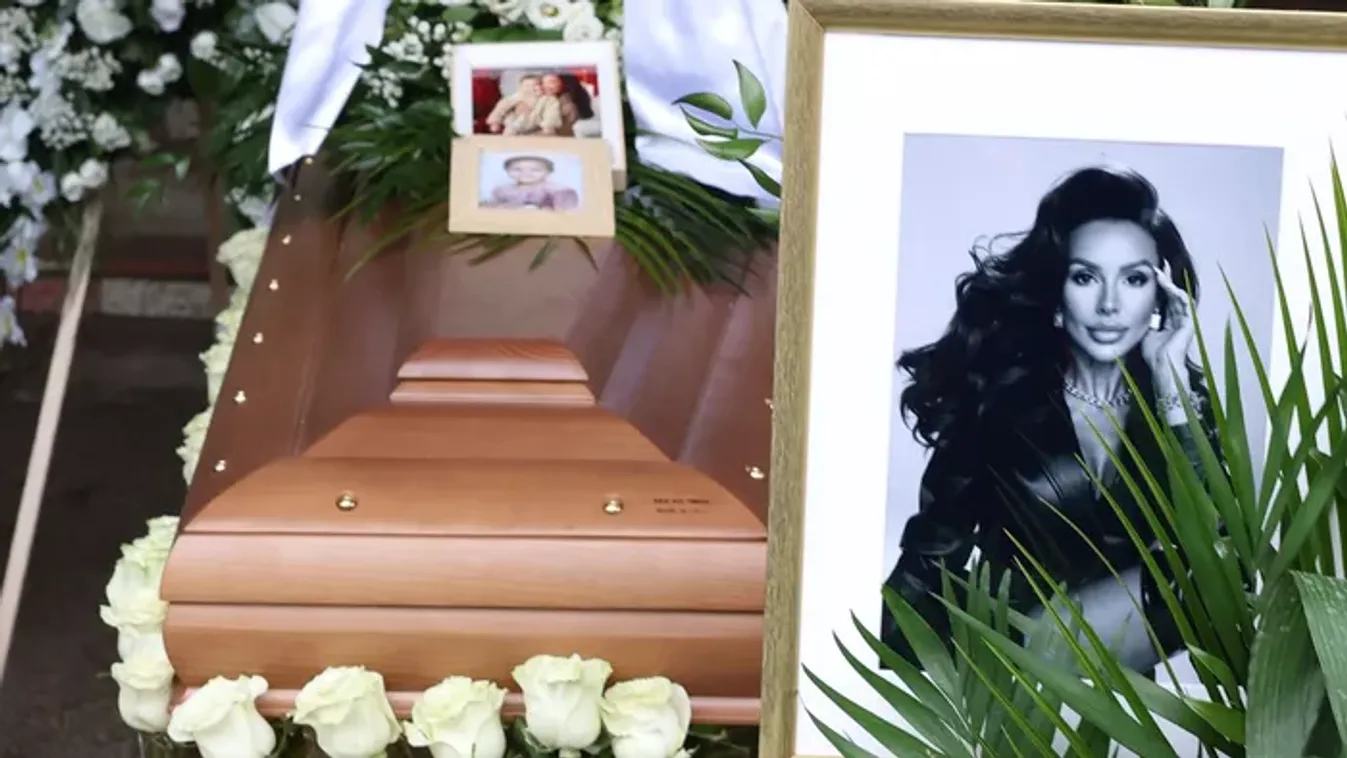 Szívszorító: Jákli Mónika kislánya így vett részt édesanyja temetésén