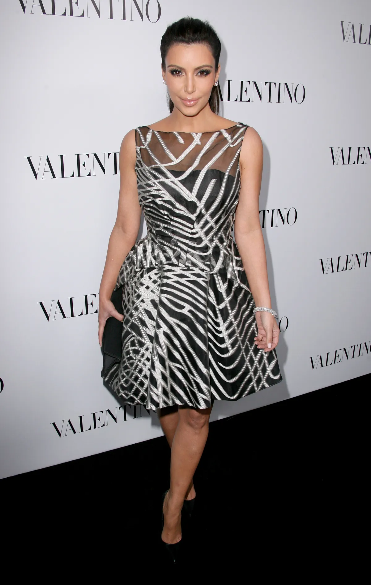 Kim Kardashian az elmúlt években többször viselt Valentino-kreációkat rangos eseményeken