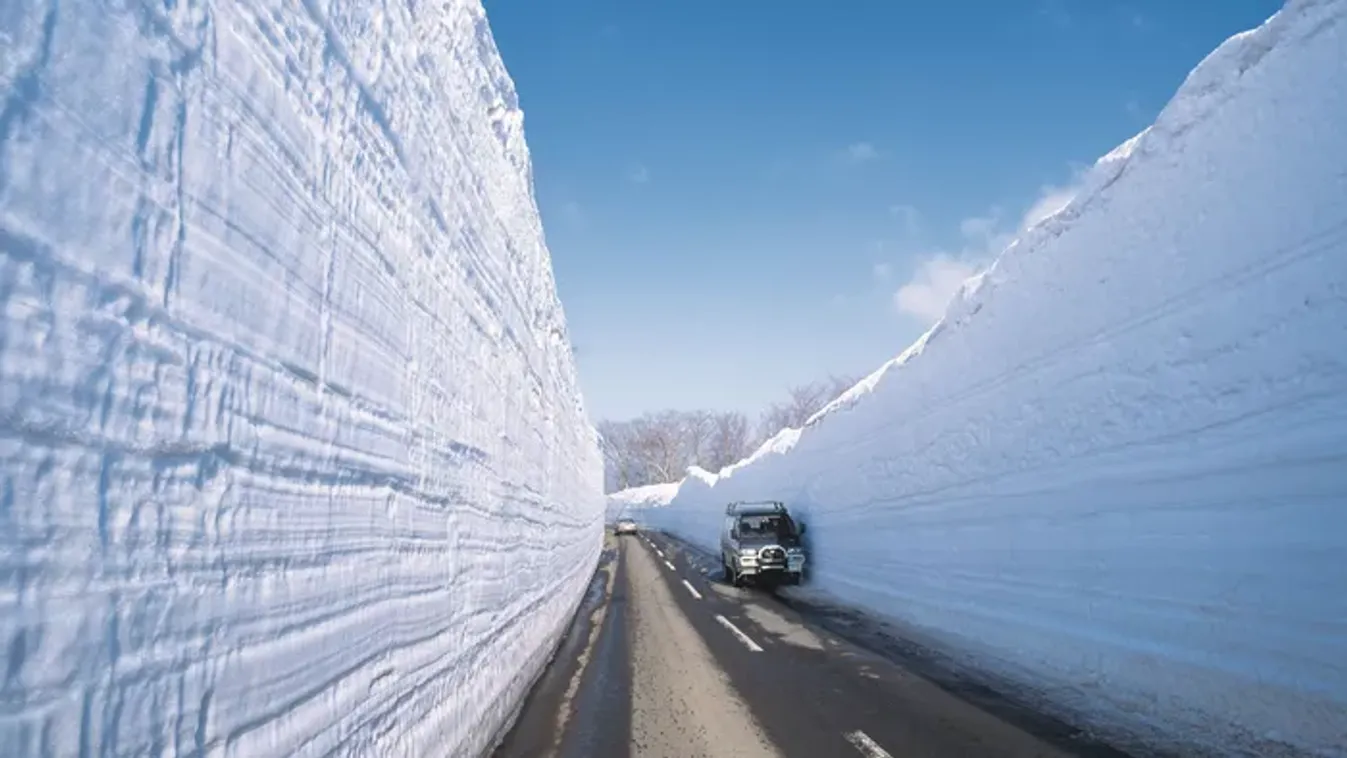 Nem skandináv ország, mégis itt hullik a legtöbb hó a világon