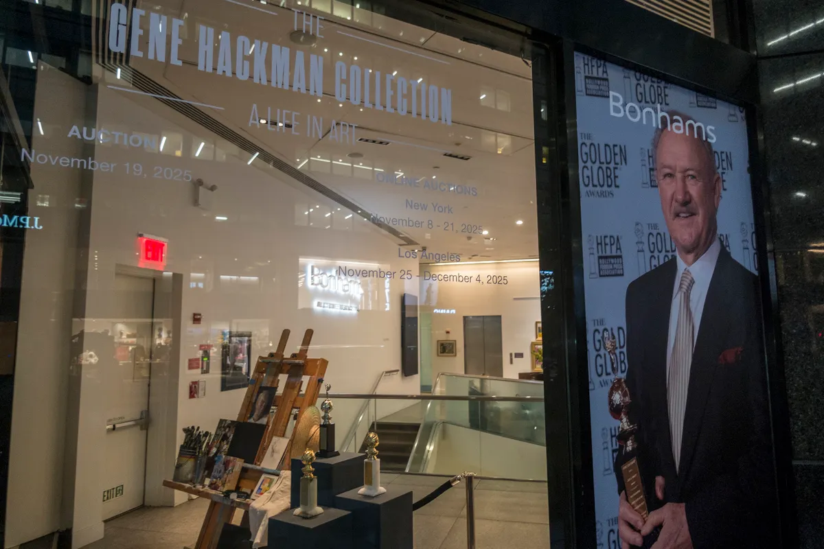 Gene Hackman hagyatéka is rekordáron kelt el