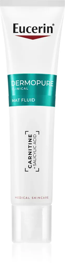 Zsíros bőr ellen: Mattító fluid Eucerin DermoPURE.