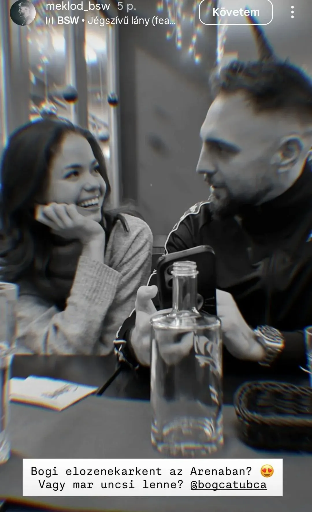 Nagy Bogi és Bsw Matyis több találgatásra is okot adtak a rajongók körében.