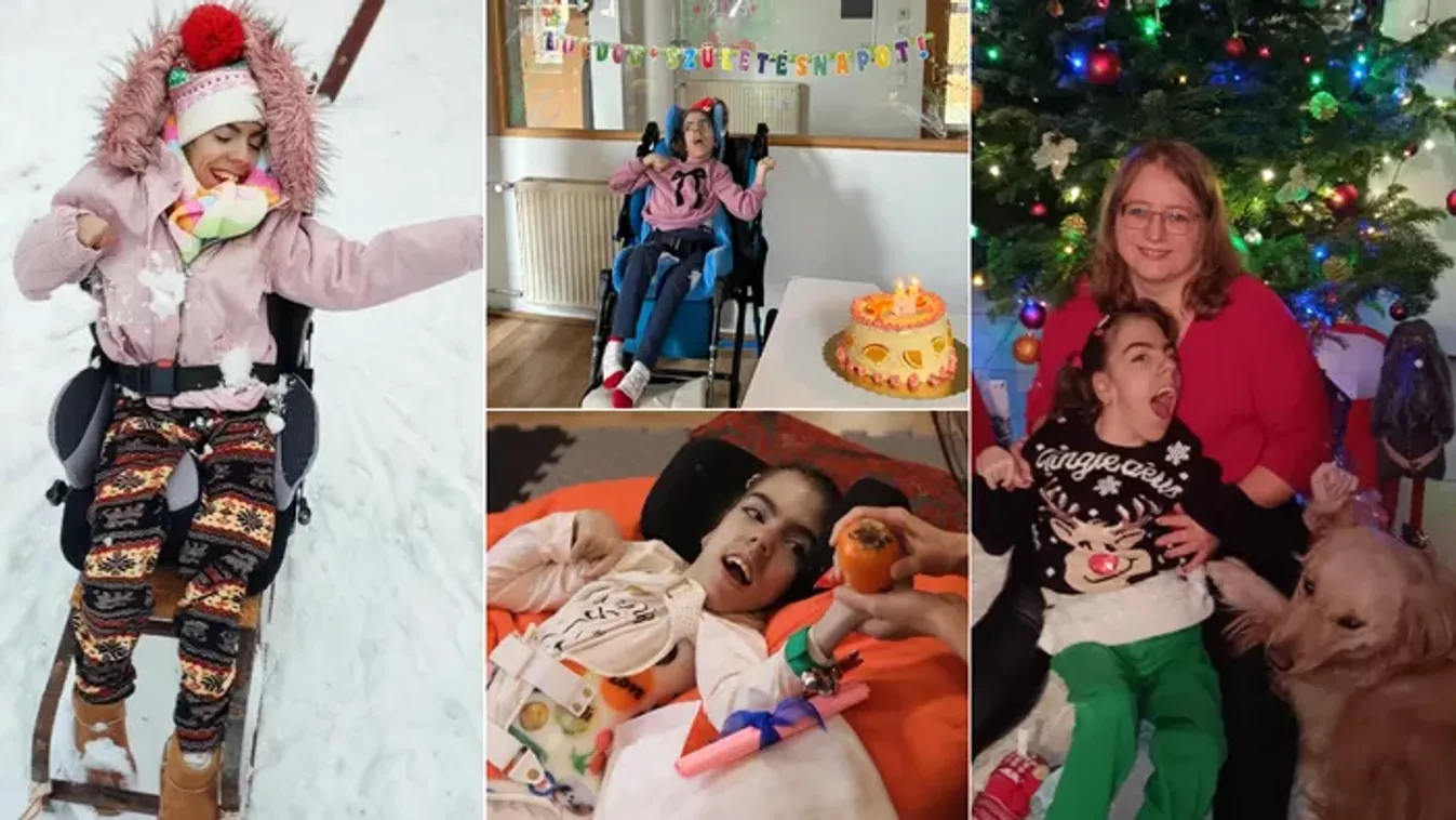 Lali jelez, ha a halmozottan sérült Bettinának rohama közeleg