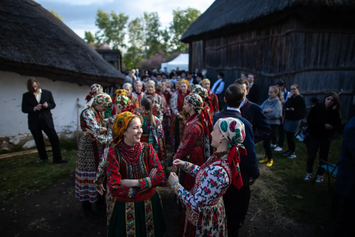 Magyar menyegző werkfotó