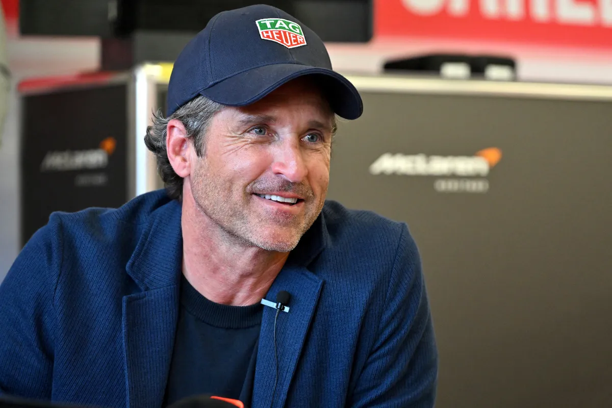 Patrick Dempsey, le prince Albert II de Monaco et ... dans les stands du14ème Grand Prix de Monaco Historique
