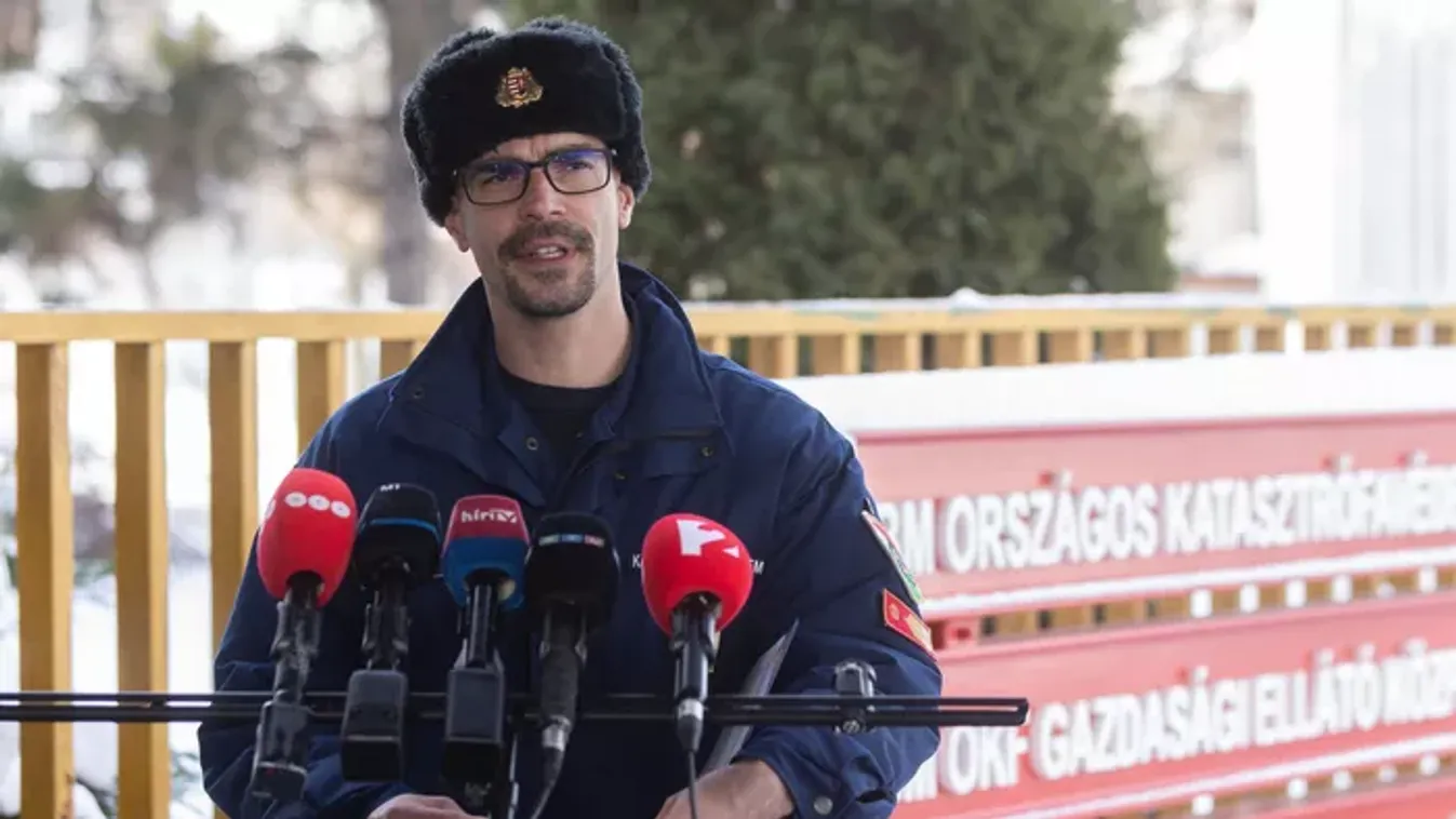 Operatív törzs: senki se induljon útnak ott, ahol meteorológiai riasztás lesz érvényben ónos eső miatt