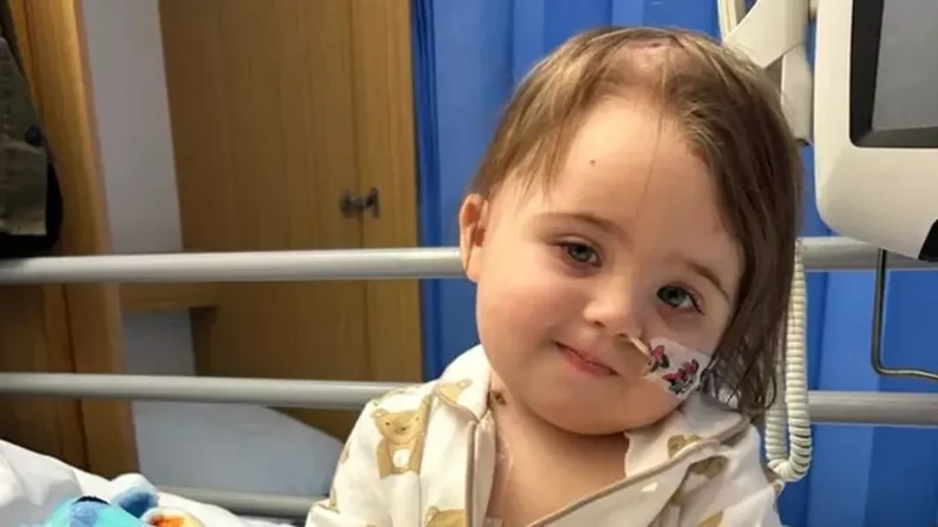 Sokkoló diagnózist kapott az egyéves kislány: élete első karácsonyát is kórházban töltötte