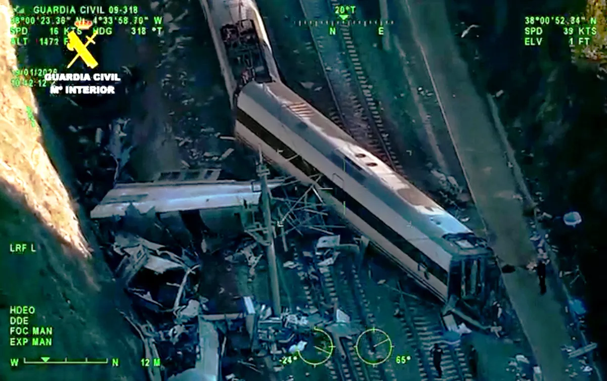39-re emelkedett a spanyolországi vonatbaleset áldozatainak száma