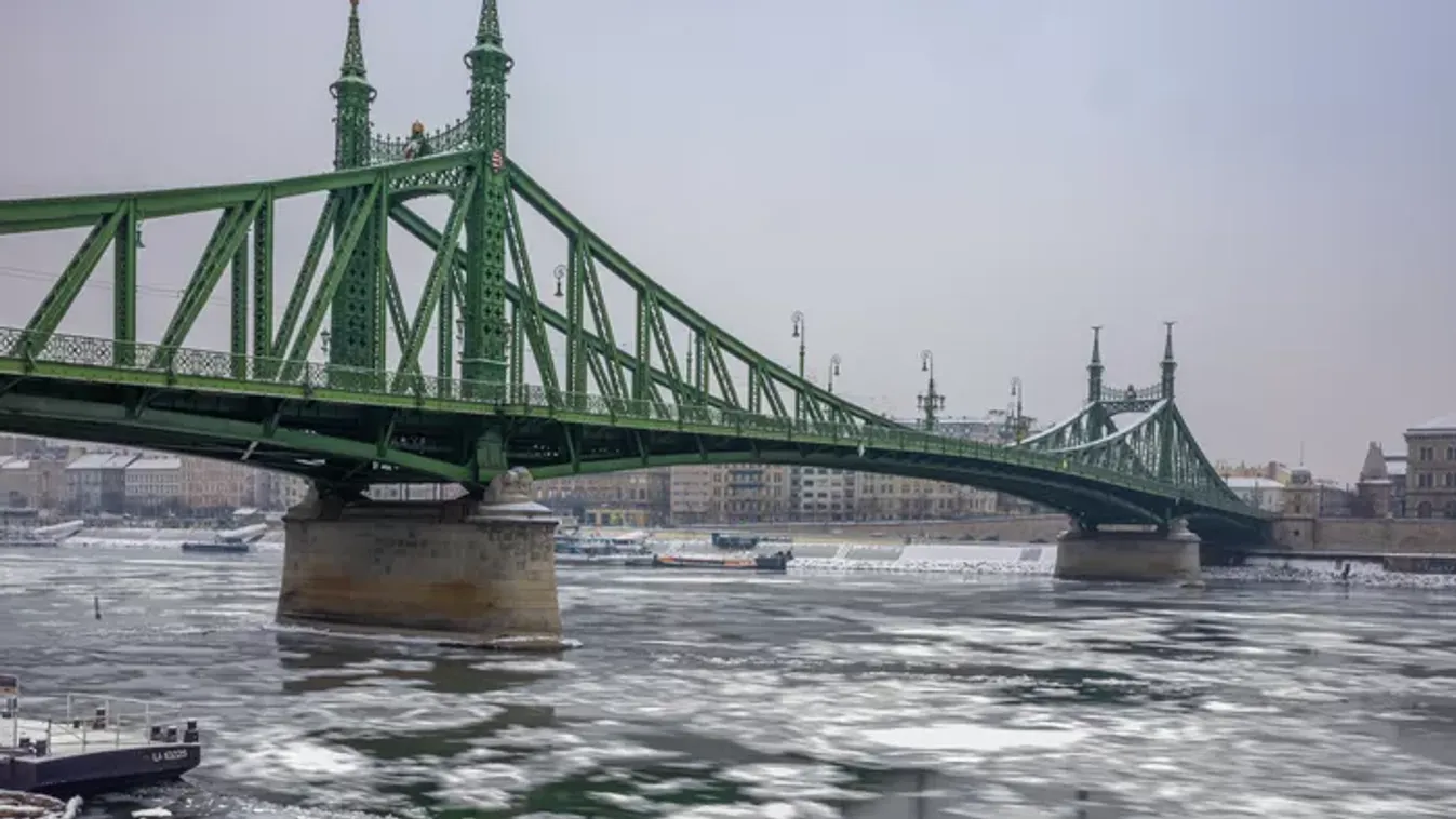 Így nézett ki befagyva a Duna – ezért nem láthatjuk már a jelenséget