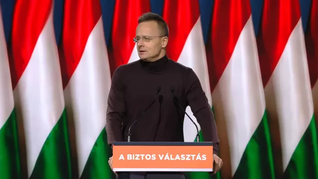 Szijjártó Péter a Fidesz-kongresszuson: Brüsszelben a józan ész elveszett!