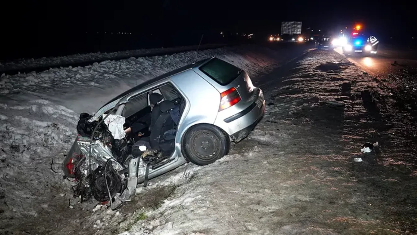 Borzalmas tragédia történt éjjel Nagykőrösnél