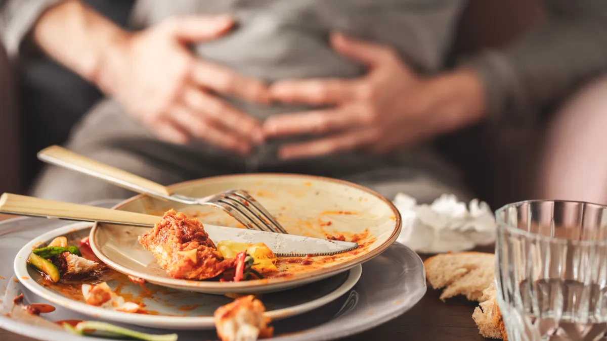 evés utáni puffadás