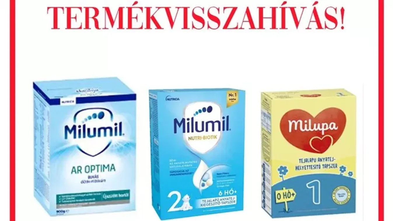 Nagy a baj: Újabb tápszereket hívott vissza a fogyasztóvédelem