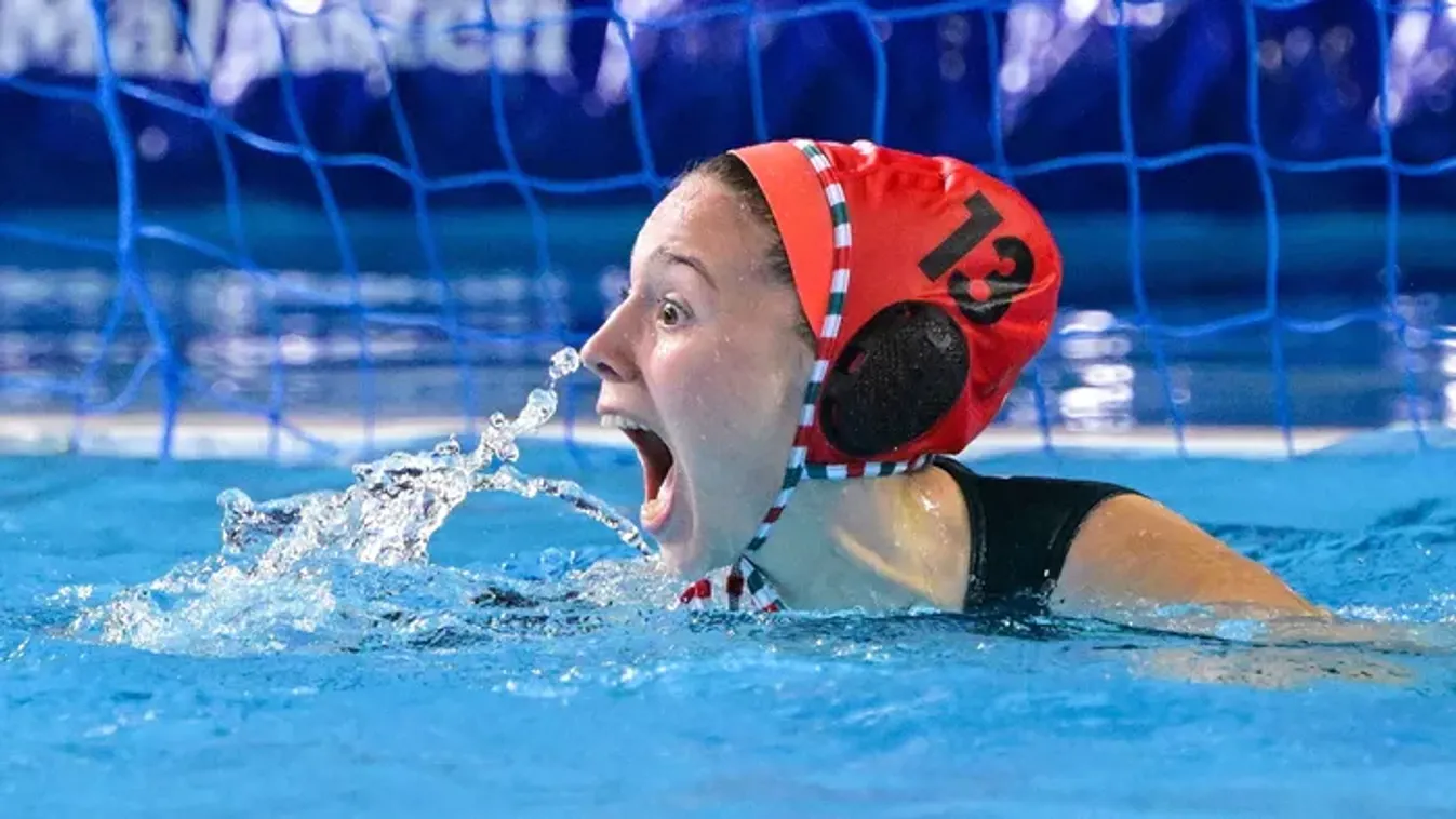 Könnyeivel küzdve szólalt meg a női vízilabda Eb magyar hőse