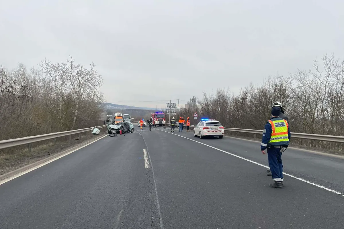 Halálos baleset az M2-es autópályán