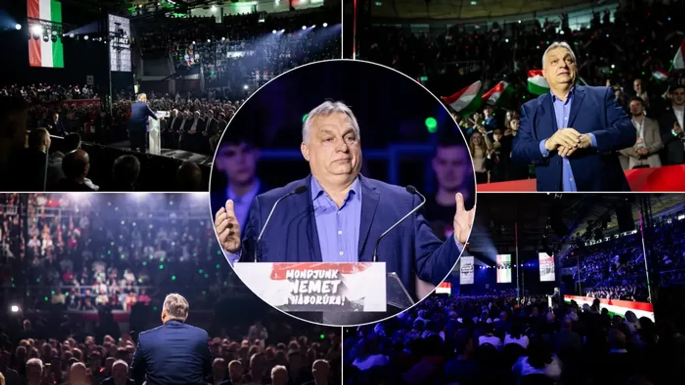 Orbán Viktor: Ukrajna káoszt és Tisza-győzelmet akar Magyarországon. De Magyarországot nem lehet megzsarolni! Aki belénk harap, annak ki fog törni a foga