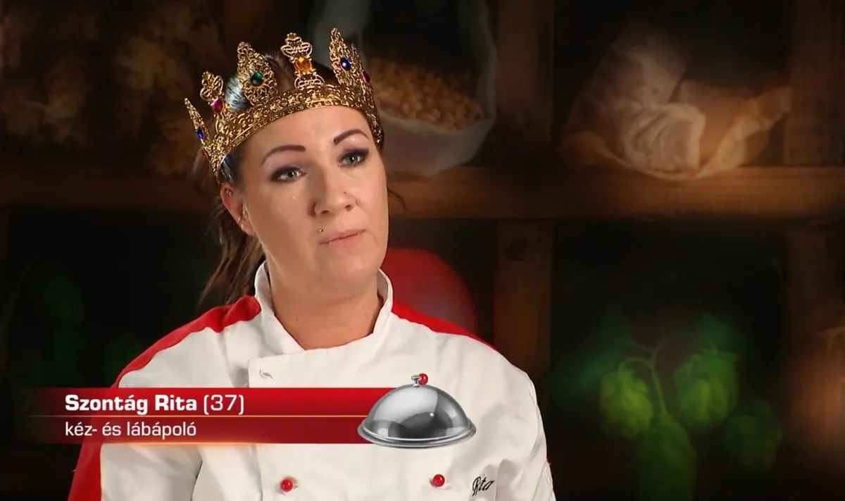 A Séfek Séfe versenyzője Szontág Rita a mai feladatban fontos szerepet kapott.