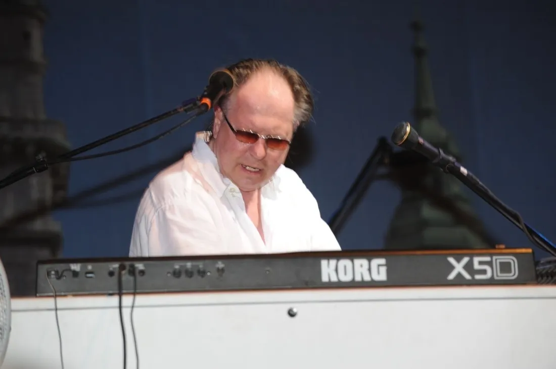 Egy kép Balázs Fecóról a retró kvízben. 