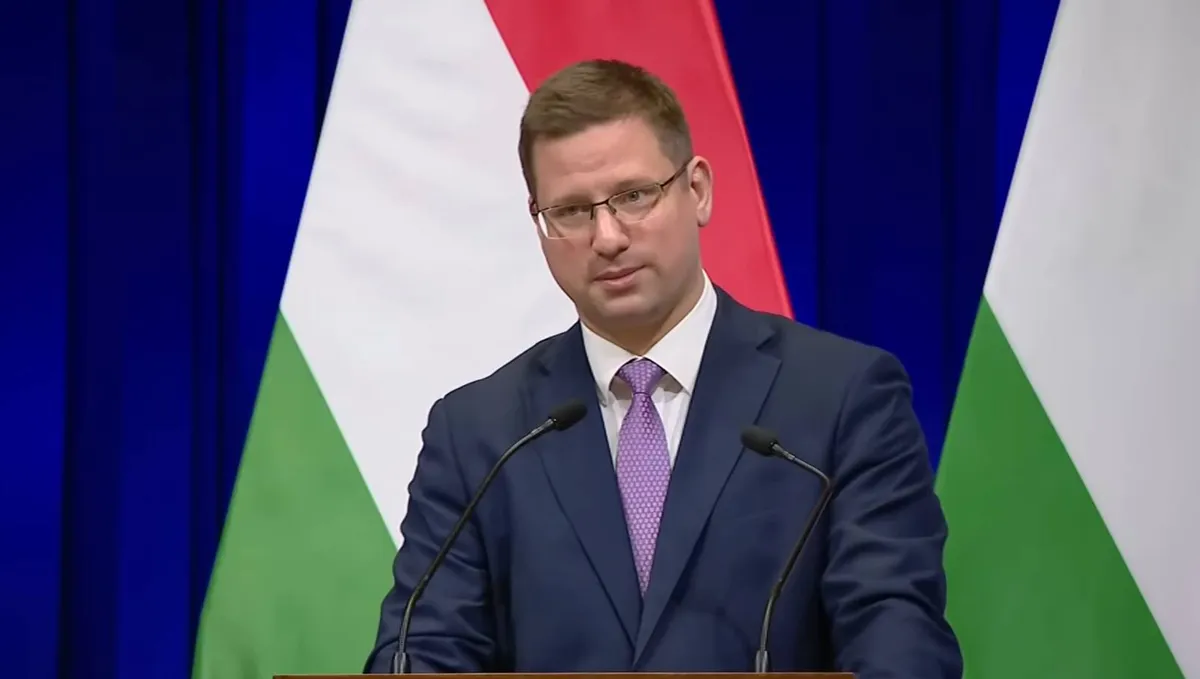 Gulyás Gergely a Kormányinfón